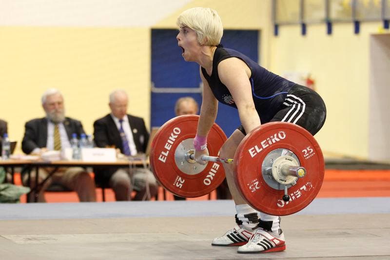 Weightlifting. Slaskie Seniorow Cup. Magdalena Duleba. 21.05.2016