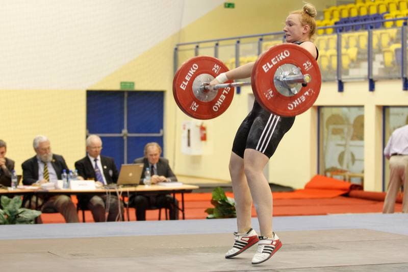 Weightlifting. Slaskie Seniorow Cup. Magdalena Duleba. 21.05.2016