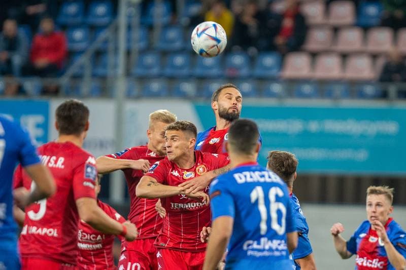 Football. PKO BP Ekstraklasa. Piast Gliwice - Widzew Lodz. 10.10.2022