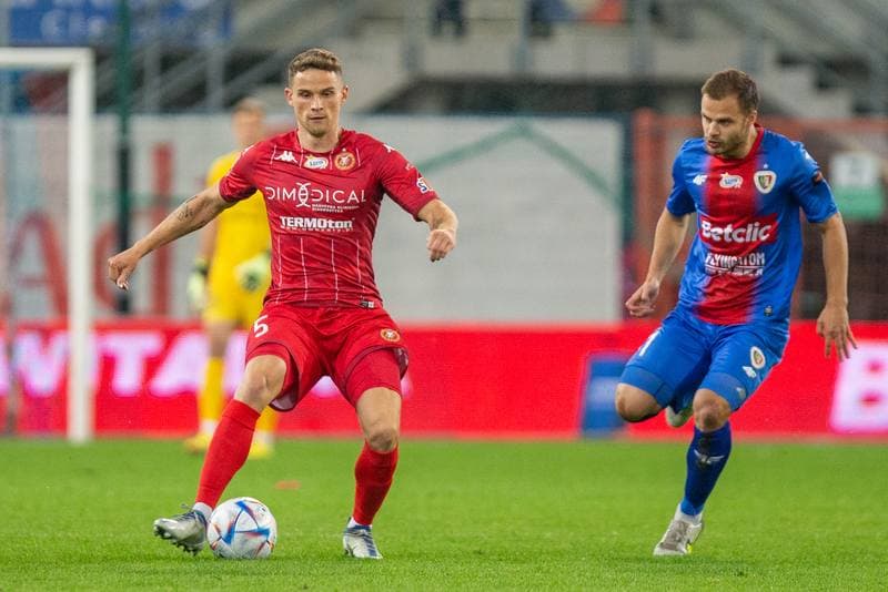 Football. PKO BP Ekstraklasa. Piast Gliwice - Widzew Lodz. 10.10.2022