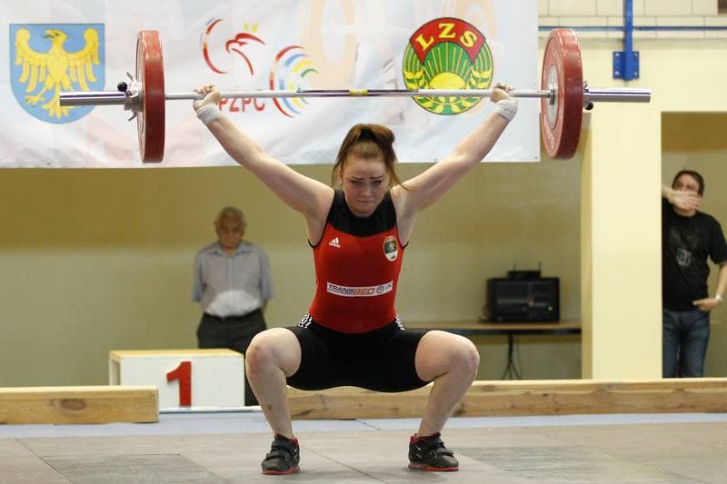 Weightlifting. Slaskie Seniorow Cup. Magdalena Duleba. 21.05.2016