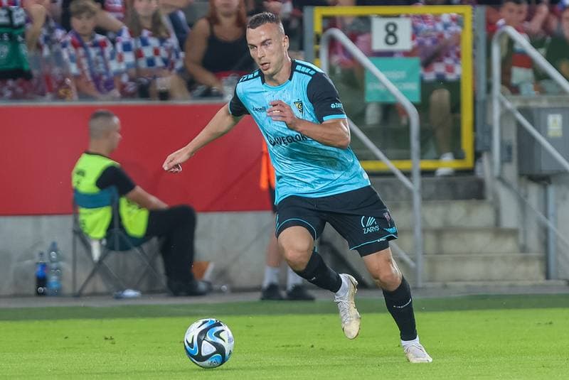 Football. PKO BP Ekstraklasa. Gornik Zabrze - Widzew Lodz. 18.08.2023