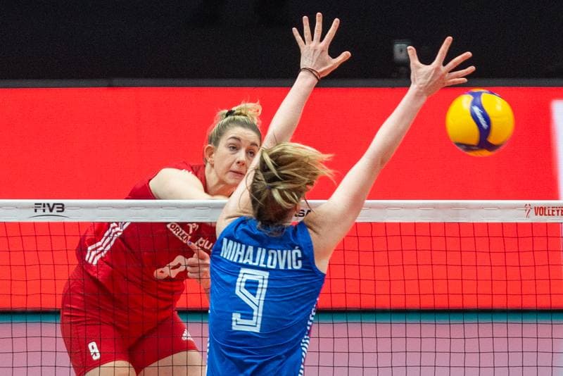 Volleyball. FIVB Women's World Championship. Serbia - Poland. 11.10.2022