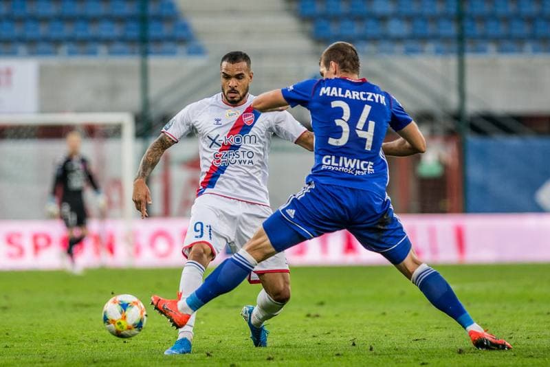 Football. PKO BP Ekstraklasa. Piast Gliwice - Rakow Czestochowa. 20.09.2019