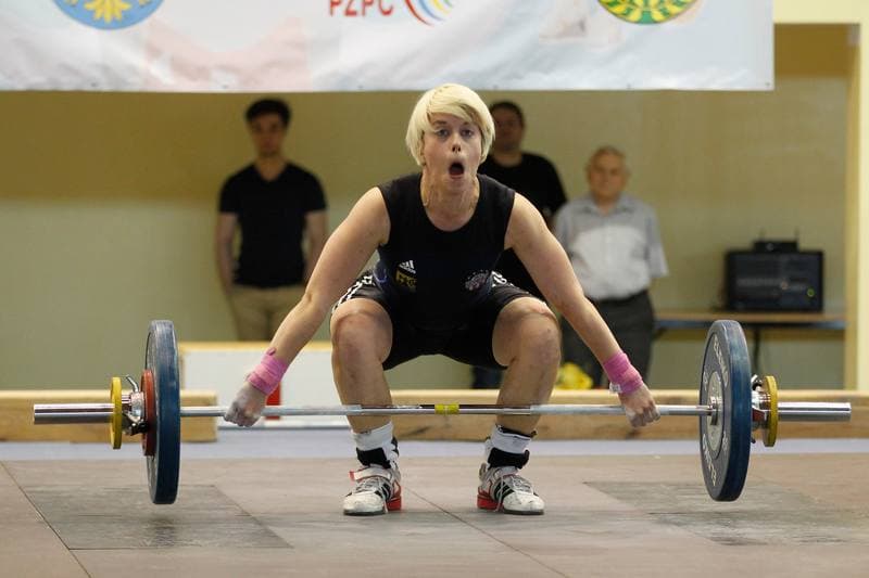 Weightlifting. Slaskie Seniorow Cup. Magdalena Duleba. 21.05.2016