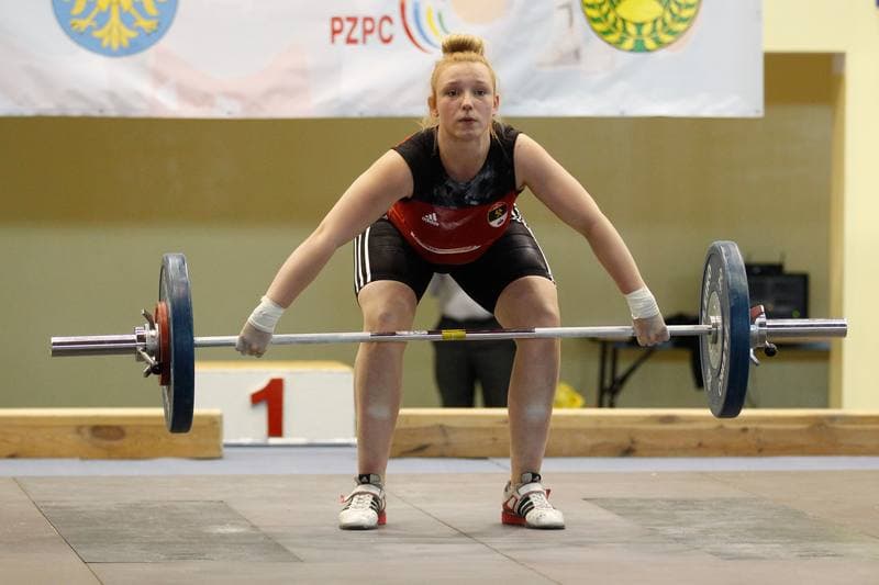 Weightlifting. Slaskie Seniorow Cup. Magdalena Duleba. 21.05.2016