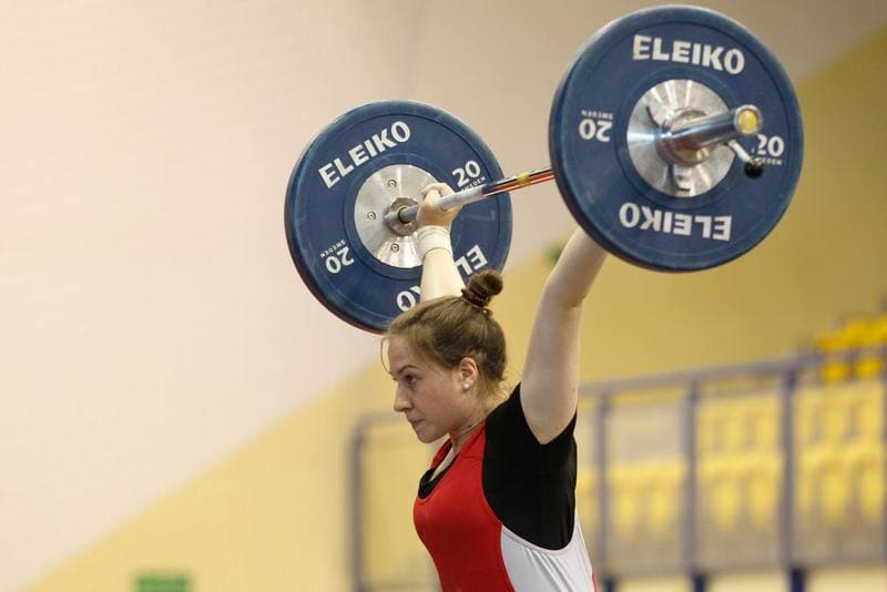 Weightlifting. Slaskie Seniorow Cup. Magdalena Duleba. 21.05.2016