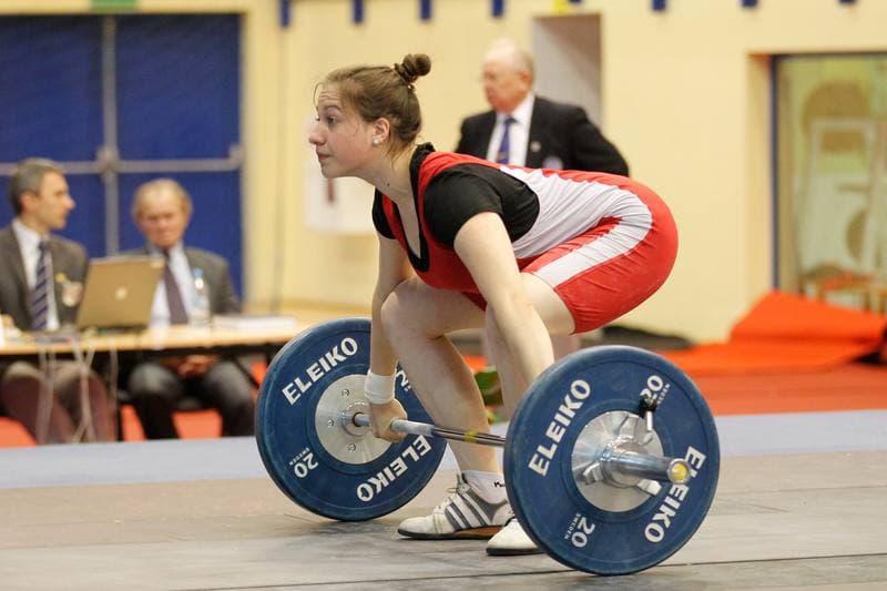 Weightlifting. Slaskie Seniorow Cup. Magdalena Duleba. 21.05.2016
