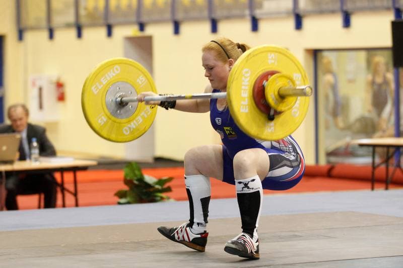 Weightlifting. Slaskie Seniorow Cup. Magdalena Duleba. 21.05.2016