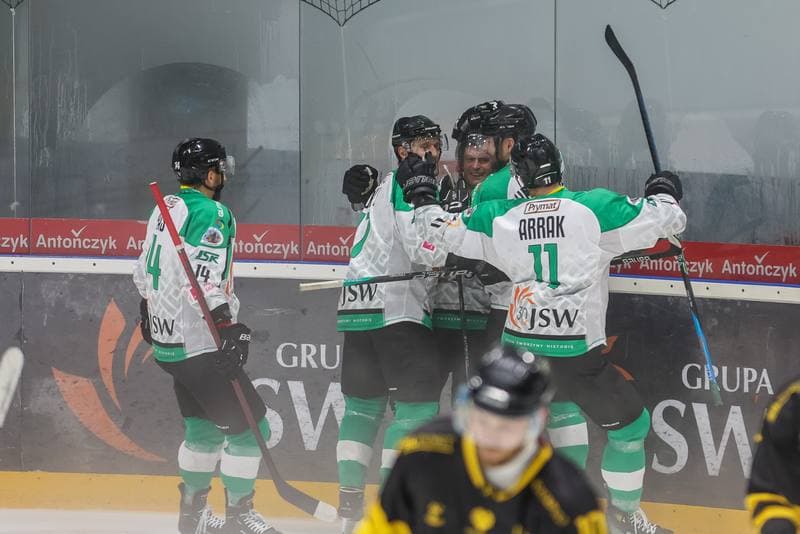 Ice Hockey. Tauron Hokej Liga. JKH GKS Jastrzebie - GKS Katowice. 19.09.2023