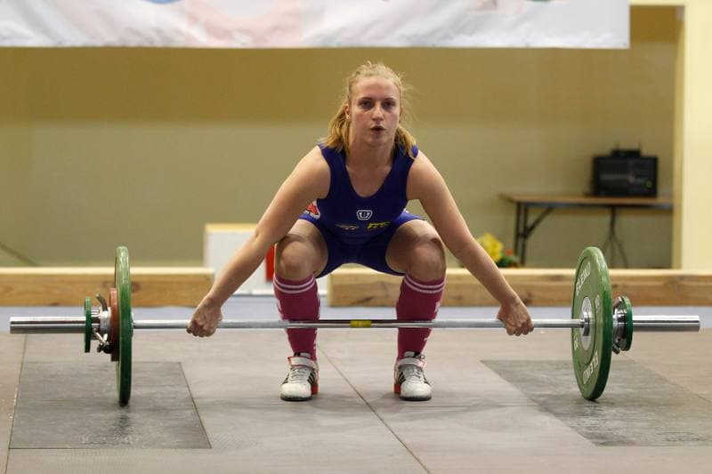 Weightlifting. Slaskie Seniorow Cup. Magdalena Duleba. 21.05.2016