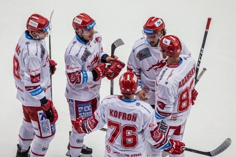 Ice Hockey. Tipsport Extraliga. Ocelari Trinec - Vitkovice Ridera. 21.11.2019