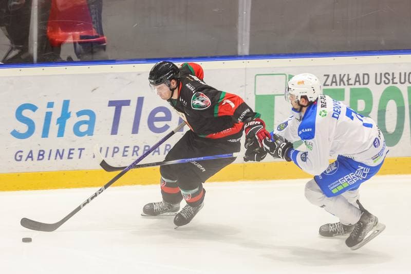 Ice Hockey. Tauron Hokej Liga. Re-Plast Unia Oswiecim - GKS Tychy. 20.10.2023