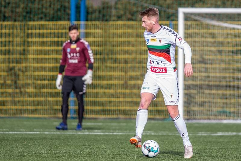 Football. Sparing. GKS Tychy - Fotbal Trinec. 23.01.2021