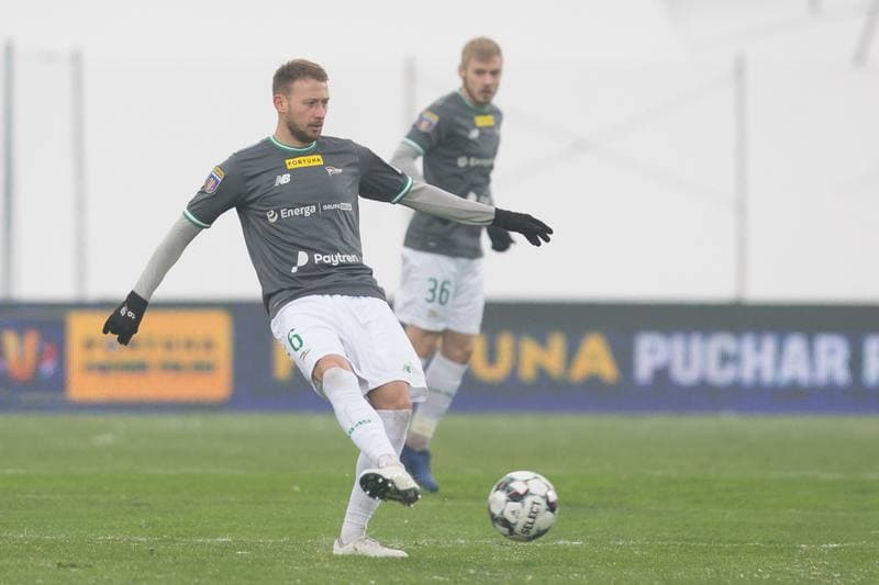 Football. Fortuna Puchar Polski. Puszcza Niepolomice - Lechia Gdansk. 07.02.2021