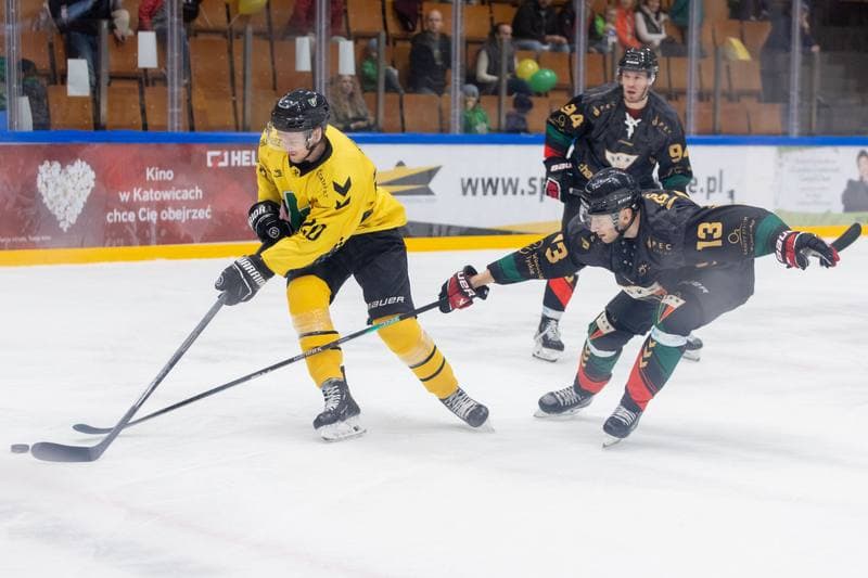 Ice Hockey. Polska Hokej Liga. GKS Katowice - GKS Tychy. 16.10.2022