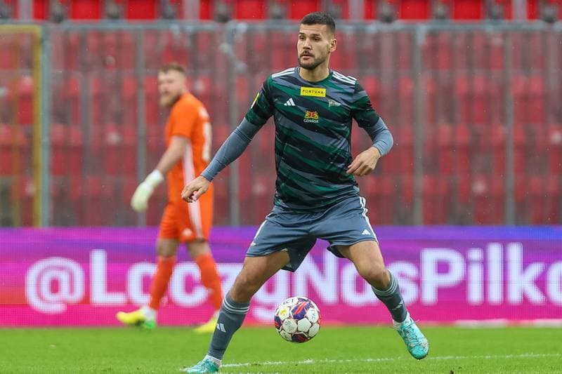 Football. Fortuna I Liga. GKS Tychy - Lechia Gdansk. 05.11.2023