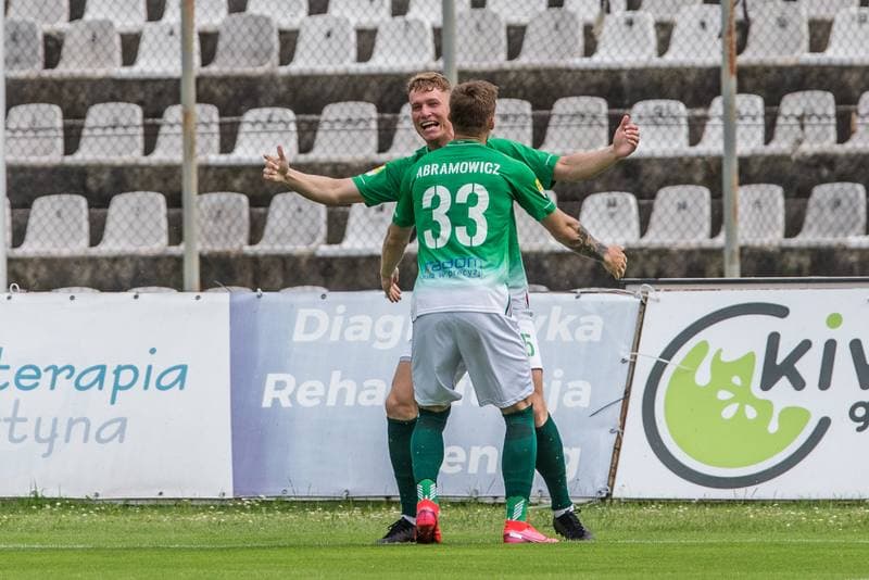 Football. Fortuna I Liga. Zaglebie Sosnowiec - Radomiak Radom. 17.06.2020