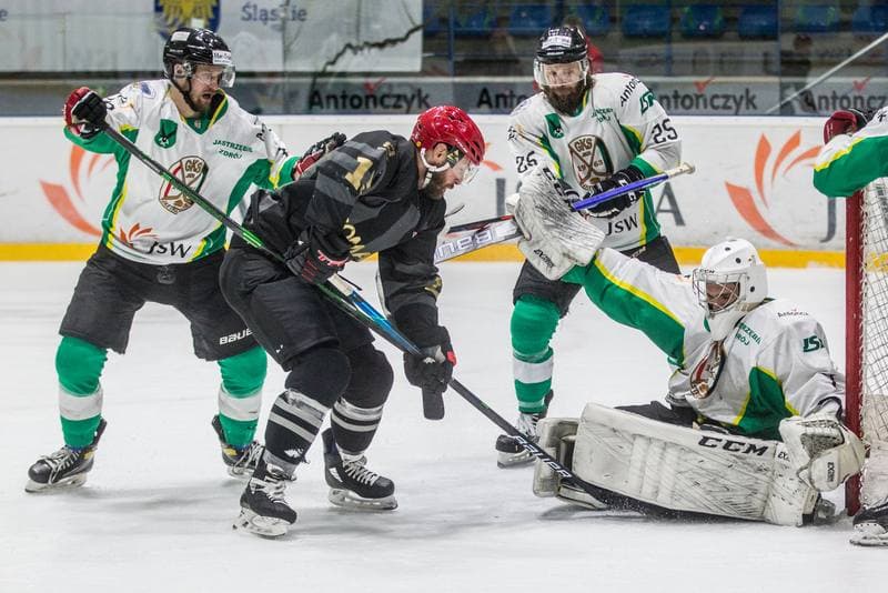Ice Hockey. Polska Hokej Liga. JKH GKS Jastrzebie - Comarch Cracovia. 27.03.2021