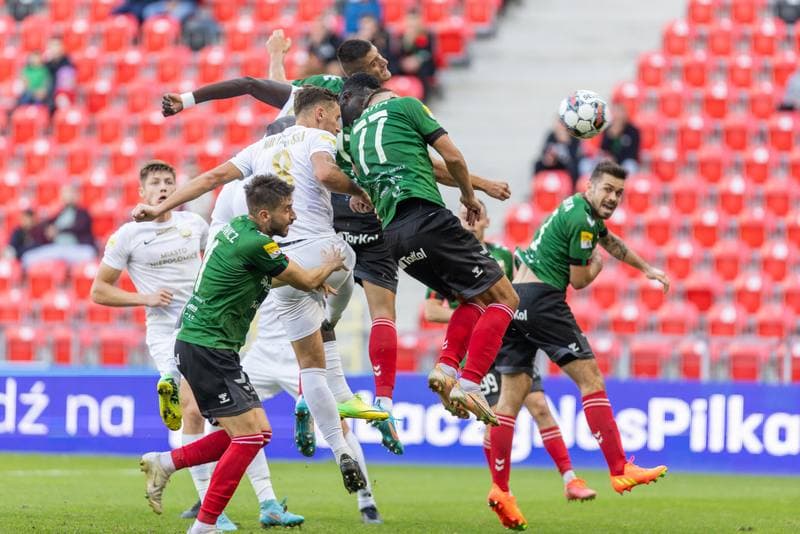Football. Fortuna I Liga. GKS Tychy - Puszcza Niepolomice. 23.10.2022