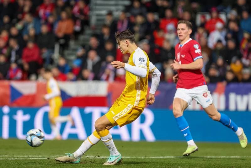 Football. Euro 2024 Qualifiers. Czech Republic - Moldova. 20.11.2023