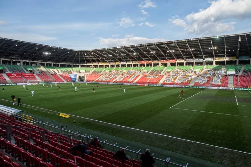 Football. Fortuna I Liga. GKS Tychy - Radomiak Radom. 20.04.2021