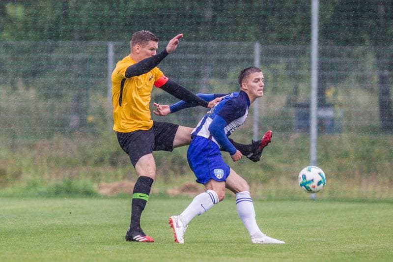 Football. Sparing. LKS Goczalkowice Zdroj - Wieczysta Krakow. 11.07.2020