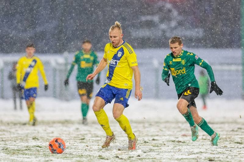 Football. Fortuna I Liga. GKS Katowice - Arka Gdynia. 02.12.2023