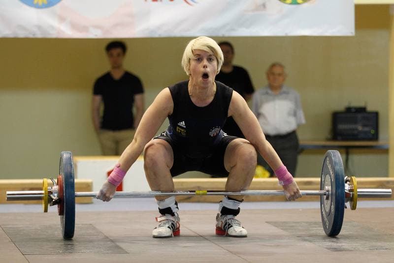 Weightlifting. Slaskie Seniorow Cup. Magdalena Duleba. 21.05.2016