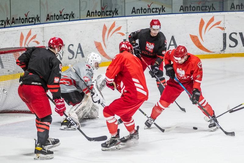 Ice Hockey. Poland national team. Training. 12.05.2021