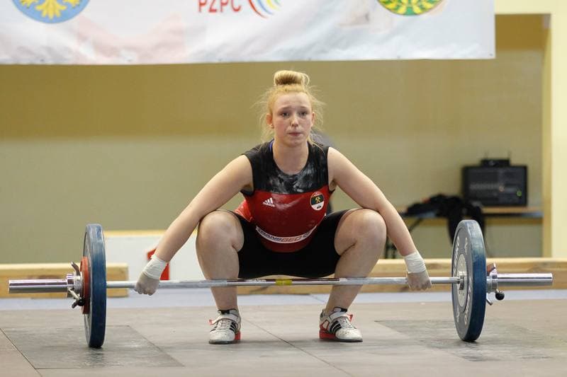 Weightlifting. Slaskie Seniorow Cup. Magdalena Duleba. 21.05.2016