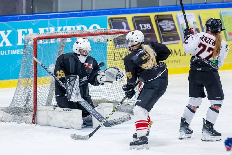 Ice Hockey. Tauron Liga Kobiet. Kojotki Naprzod Janow - KS Cracovia 1906. 17.12.2023