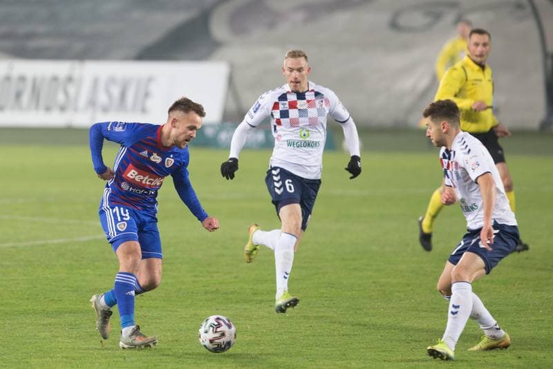 Football. PKO BP Ekstraklasa. Gornik Zabrze - Piast Gliwice. 20.11.2020