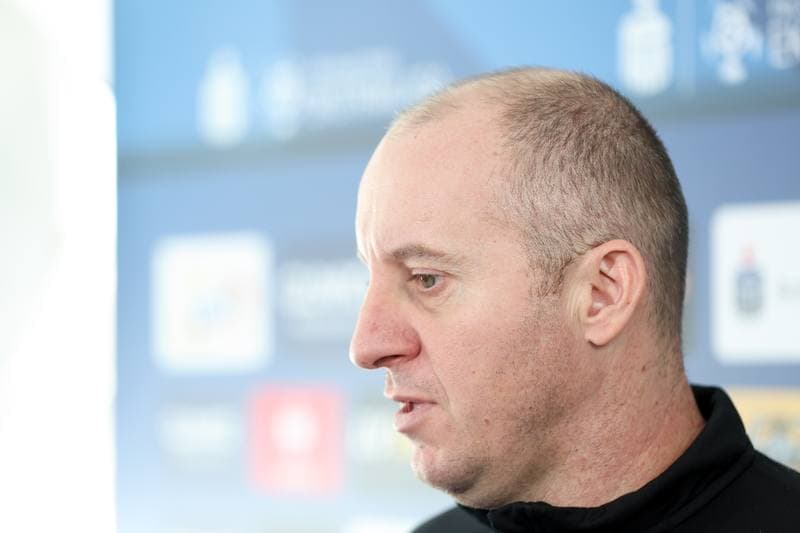 Football. Piast Gliwice. Press Conference. 09.01.2024