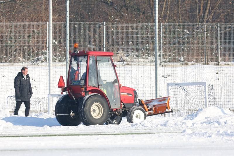Football. Gornik Zabrze. Training. 10.01.2024
