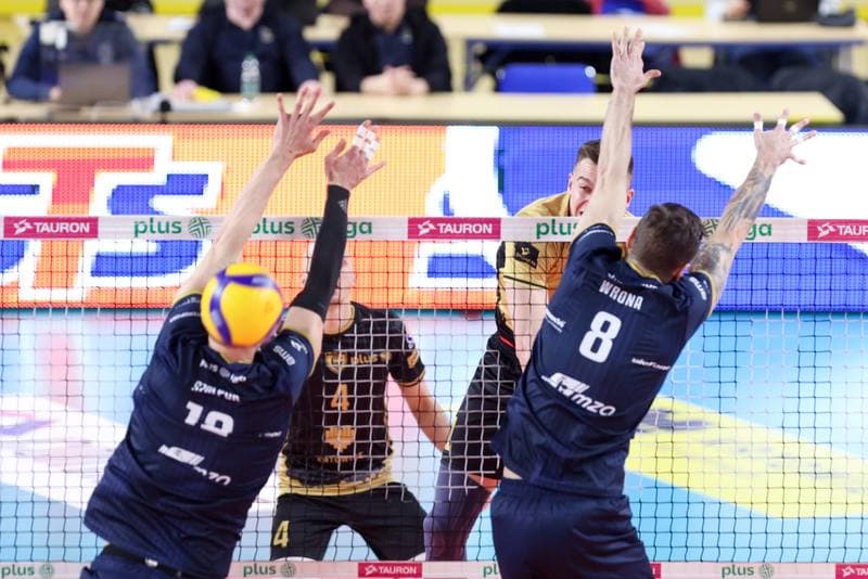 Volleyball. PlusLiga. GKS Katowice - Projekt Warszawa. 19.01.2024