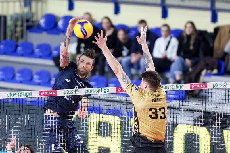 Volleyball. PlusLiga. GKS Katowice - Projekt Warszawa. 19.01.2024