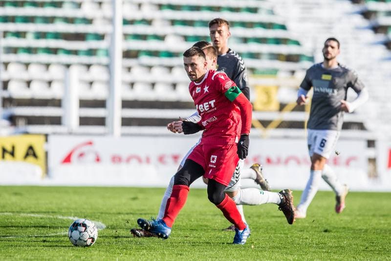 Football. Sparing. Zaglebie Sosnowiec - Wisla Krakow. 20.01.2021