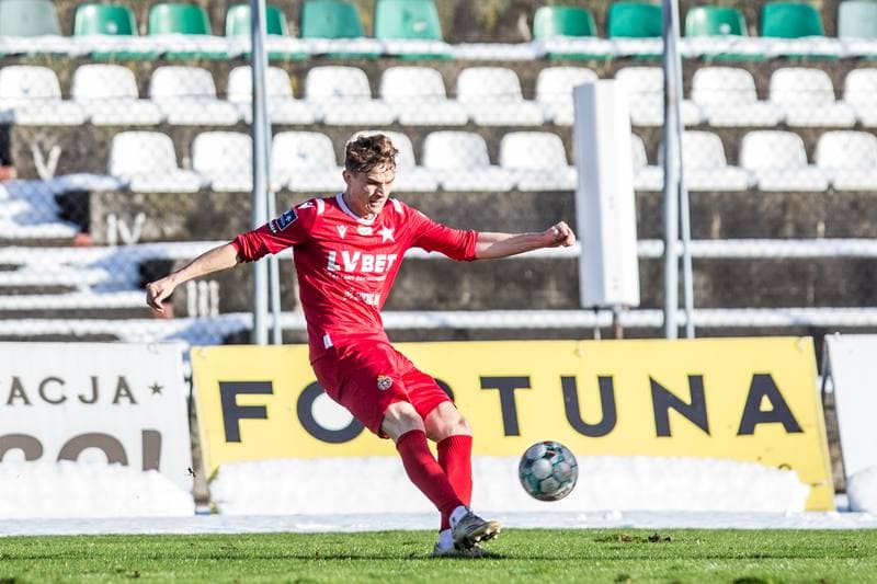 Football. Sparing. Zaglebie Sosnowiec - Wisla Krakow. 20.01.2021