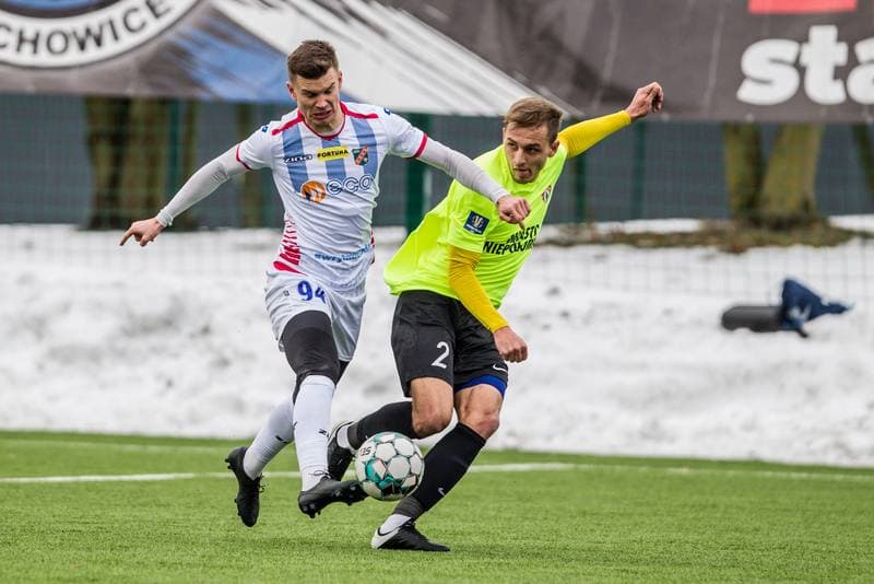 Football. Sparing. Odra Opole - Puszcza Niepolomice. 22.01.2021