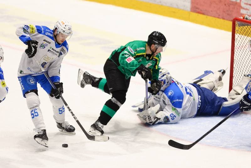 Ice Hockey. Tauron Hokej Liga. Re-Plast Unia Oswiecim - JKH GKS Jastrzebie. 18.02.2024