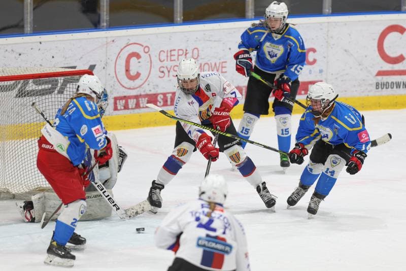 Ice Hockey. Tauron Liga Kobiet. Polonia Bytom - UKKH Unia Oswiecim. 24.02.2024