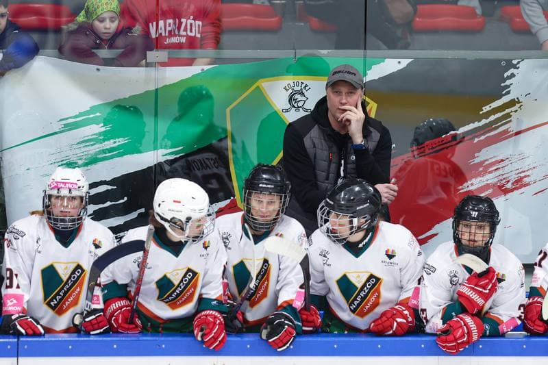 Ice Hockey. Tauron Liga. Kojotki Naprzod Janow - Stoczniowiec Gdansk. 24.02.2024