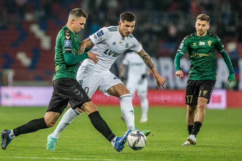 Football. PKO BP Ekstraklasa. Gornik Zabrze - Slask Wroclaw. 03.12.2021