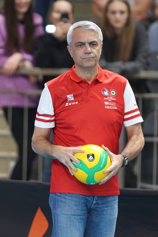 Volleyball. CEV Champions League. Jastrzebski Wegiel - Gas Sales Daiko Piacenza. 28.02.2024