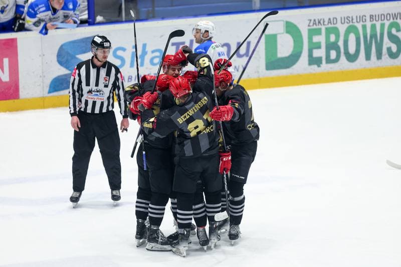 Ice Hockey. Tauron Hokej Liga. Re-Plast Unia Oswiecim - Comarch Cracovia. 01.03.2024