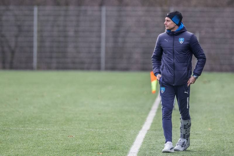 Football. Sparing. Piast Gliwice - LKS Goczalkowice Zdroj. 15.01.2022