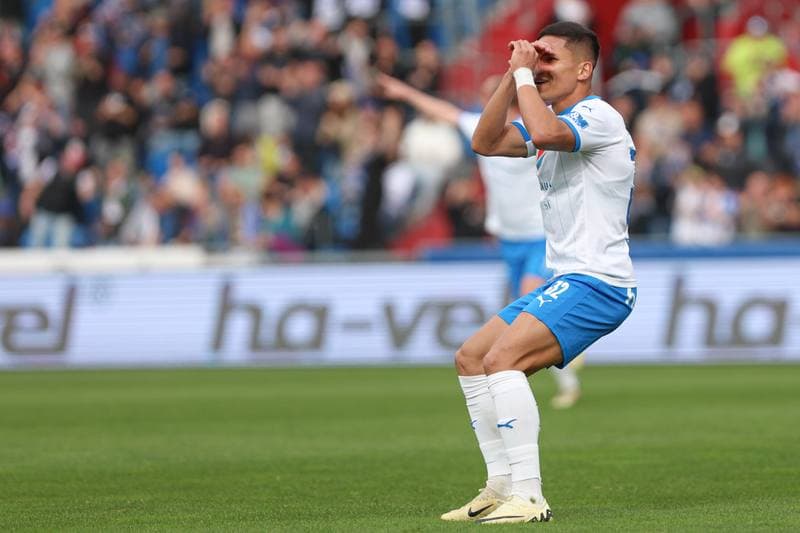 Football. Fortuna:Liga. Banik Ostrava - FK Teplice. 31.03.2024