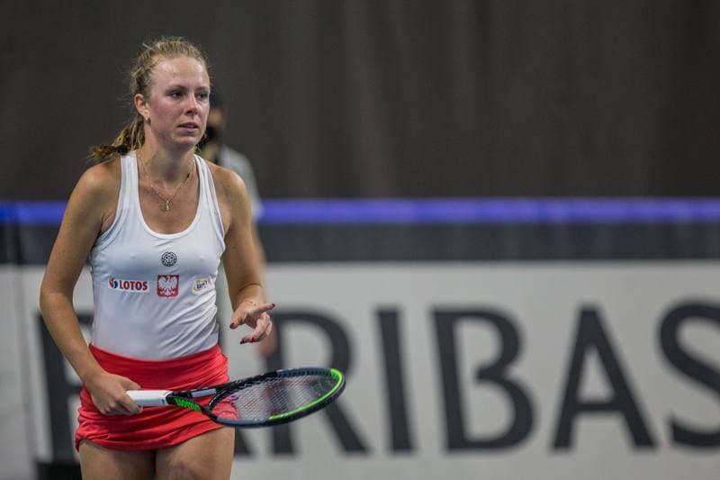 Tennis. Billie Jean King Cup. Poland - Brazil. 16.04.2021