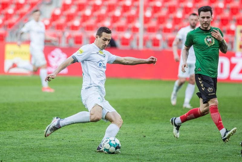 Football. Fortuna I Liga. GKS Tychy - Radomiak Radom. 20.04.2021